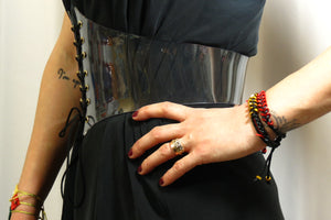 Beyond Label Transparent /Clear PVC Corset like Belt For Women's was designed with versatility and practicability in mind. The purpose of this belt is to make life easier when getting dressed, styling or when simply the everyday modern woman is trying to make an outfit flatter her body shape.